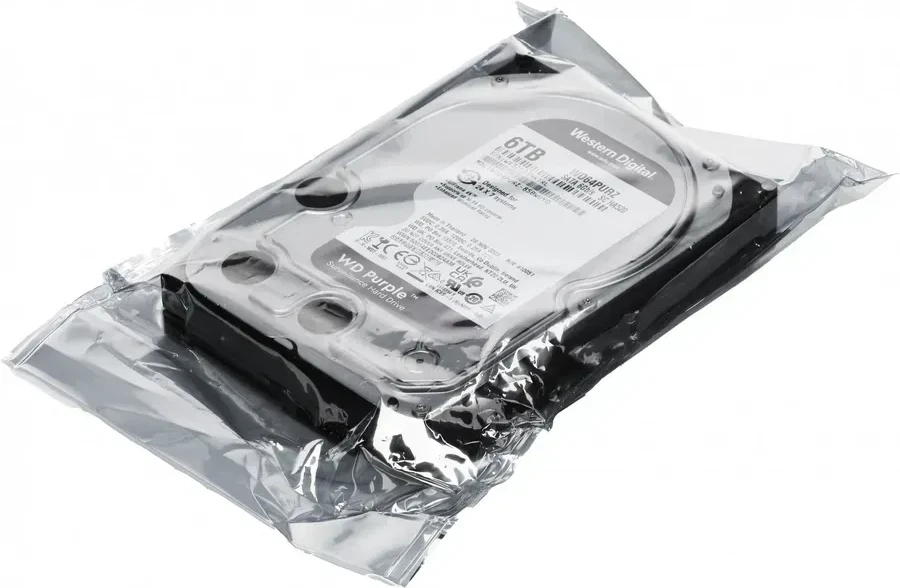 HDD Western Digital Purple 6TB 3.5" SATA, видеонаблюдение — 4