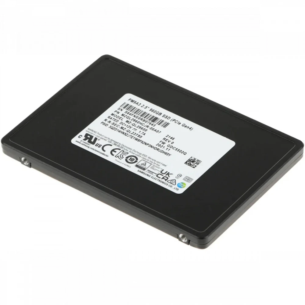 SSD-накопитель Samsung PM9A3, 960GB, PCIe 4 — 2