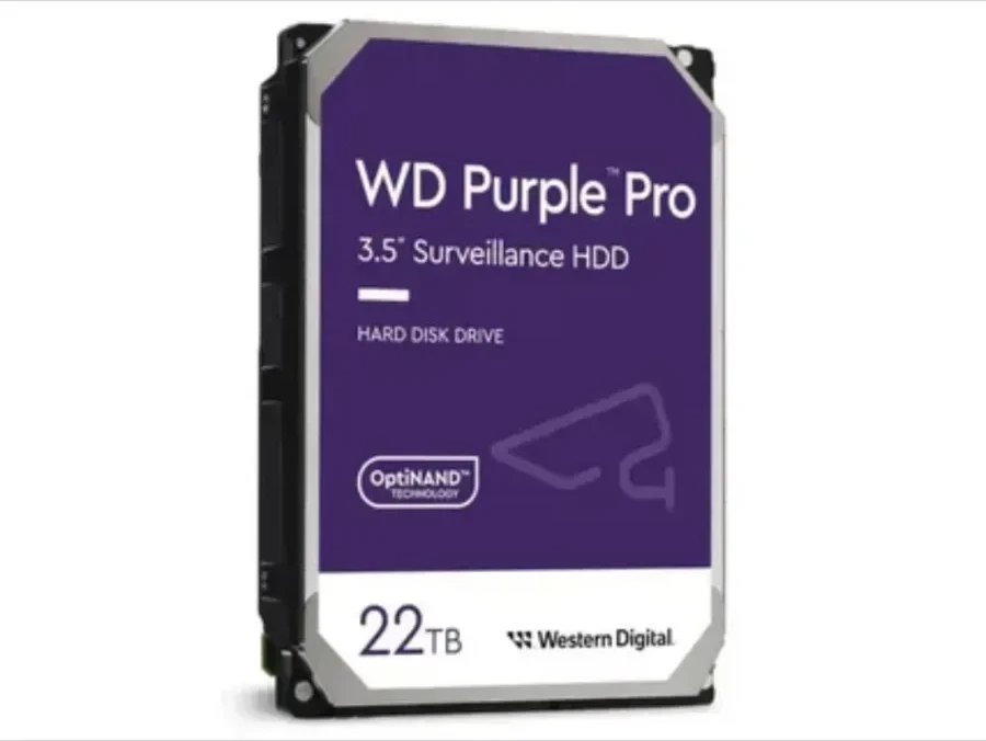 Жёсткий диск Western Digital Purple Pro, 22TB, 3.5", SATA III, 7200rpm, 512MB