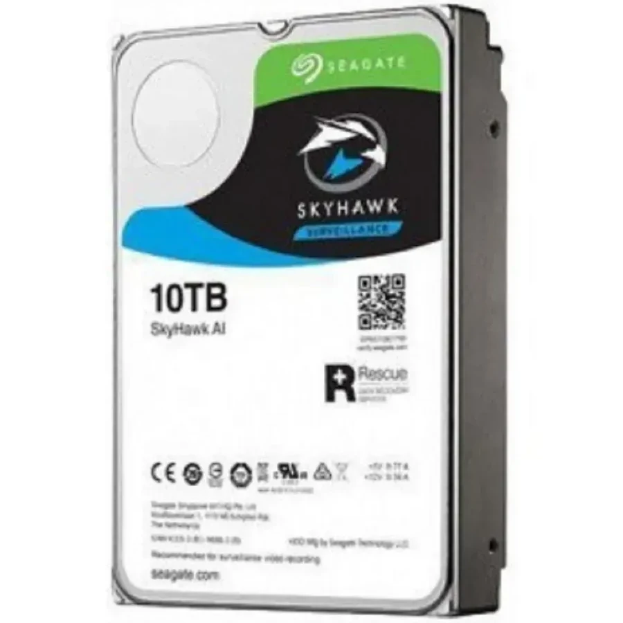 SSD накопитель HDD Seagate SkyHawk AI 10TB 3.5" SATA — 2