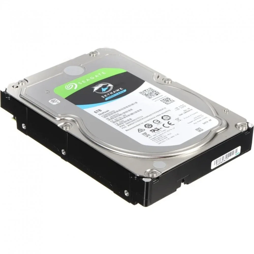 HDD Seagate SkyHawk, 6TB, SATA3, 3.5", видеонаблюдение