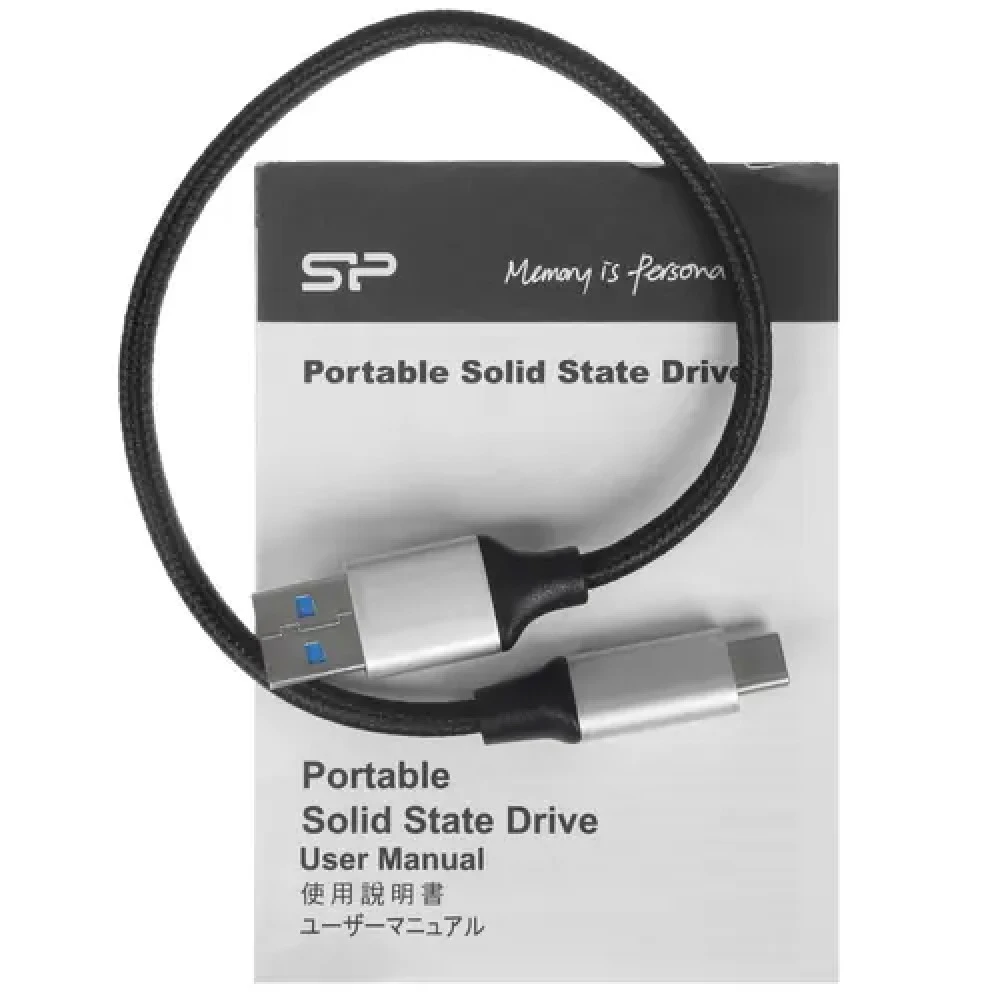 Внешний SSD Silicon Power PC60, 1TB, USB 3.2 — 5