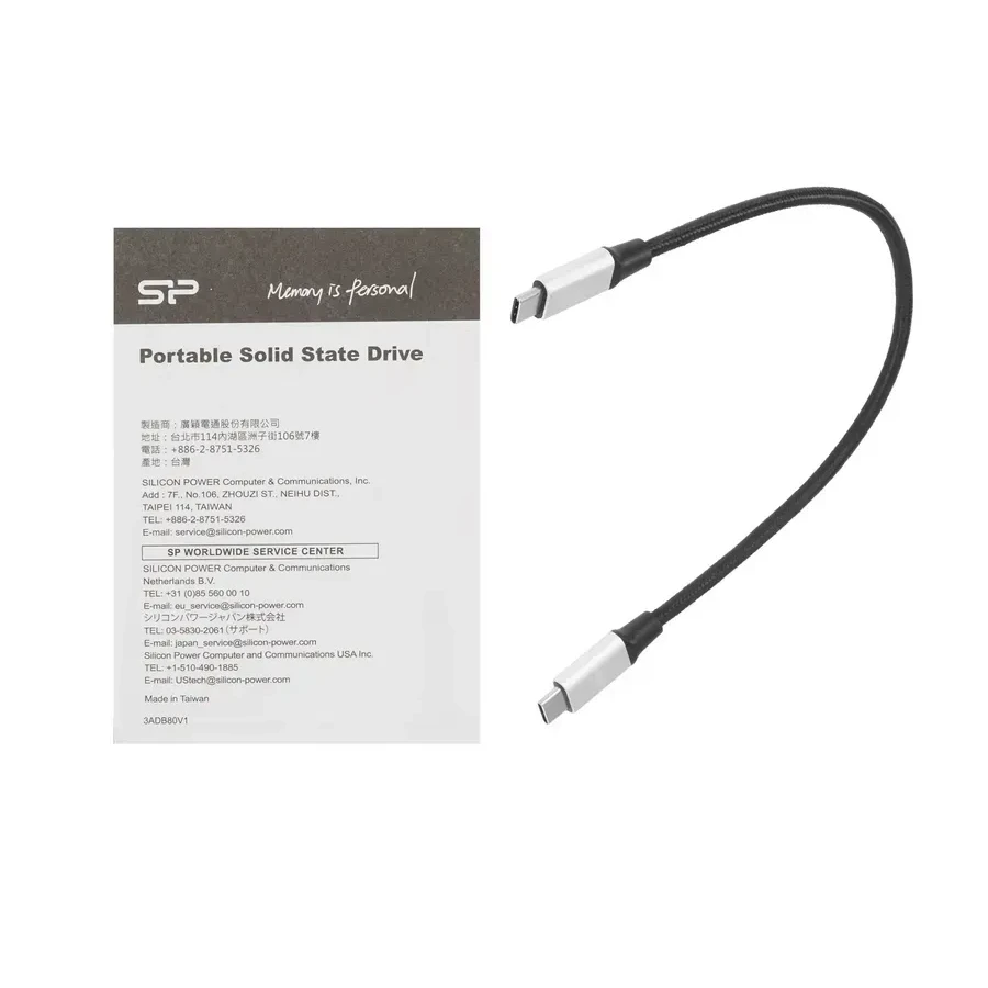 Внешний SSD Silicon Power PX10, 1TB, USB 3.2 — 3