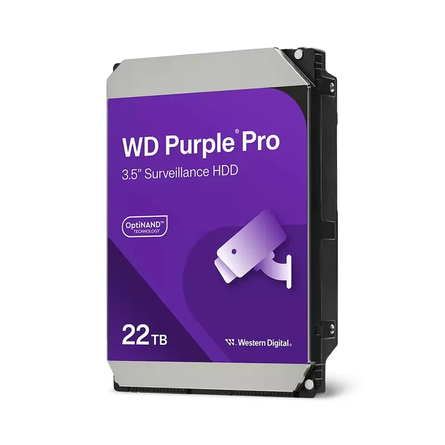Жёсткий диск Western Digital Purple Pro, 22TB, 3.5", SATA III, 7200rpm, 512MB — 2