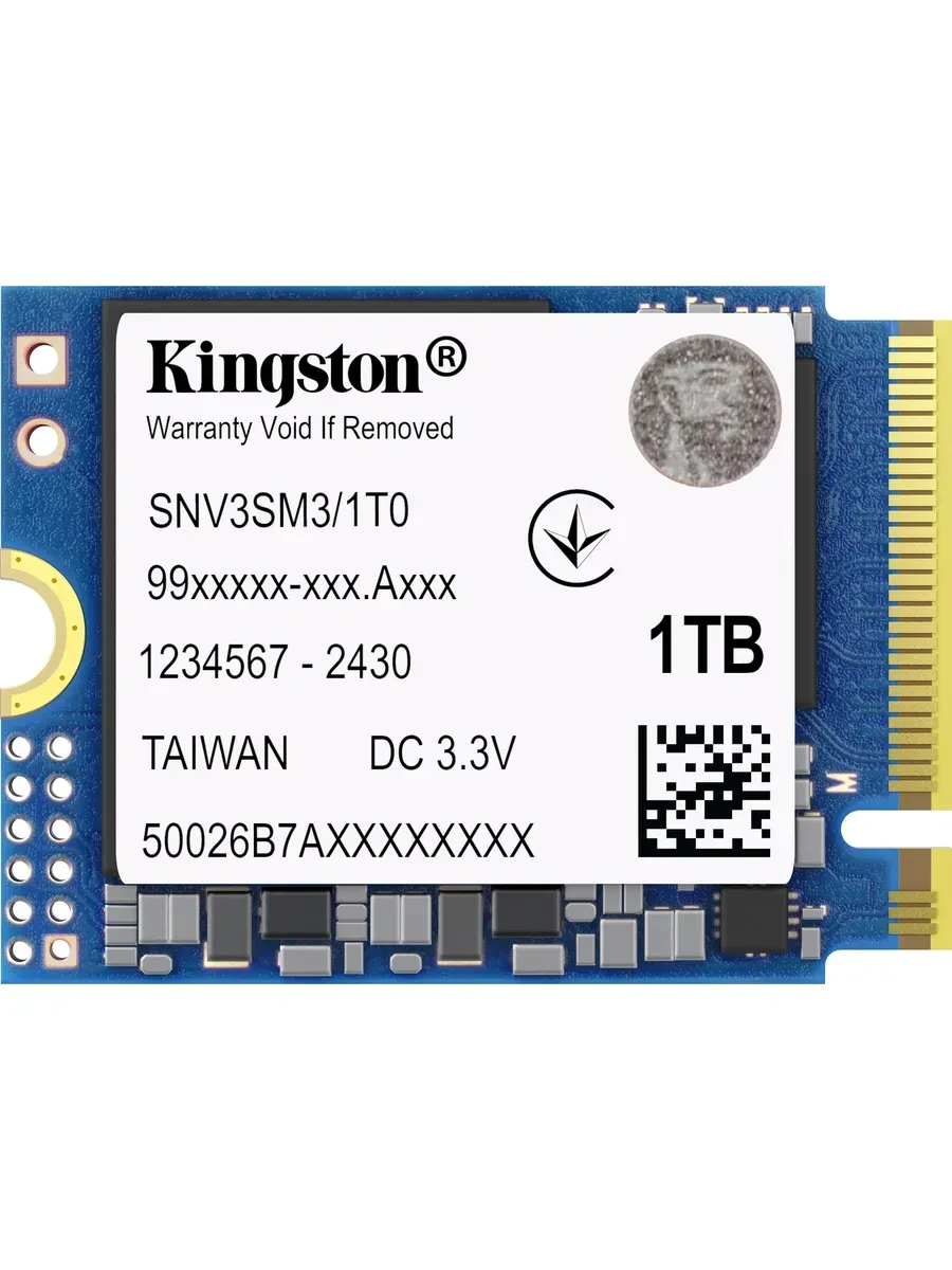 SSD накопитель SSD M.2 NVMe Kingston SNV3SM3, 1 TB, PCIe 4.0