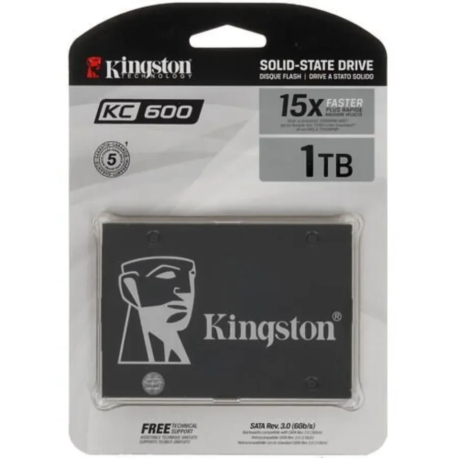 SSD накопитель SSD Kingston 1024GB, SATA, 550/520 MB/s — 2