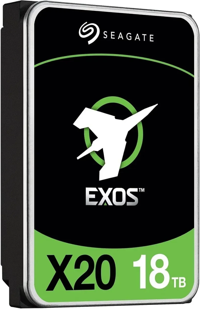 Накопитель Seagate Exos X20 3.5" 18TB SATA