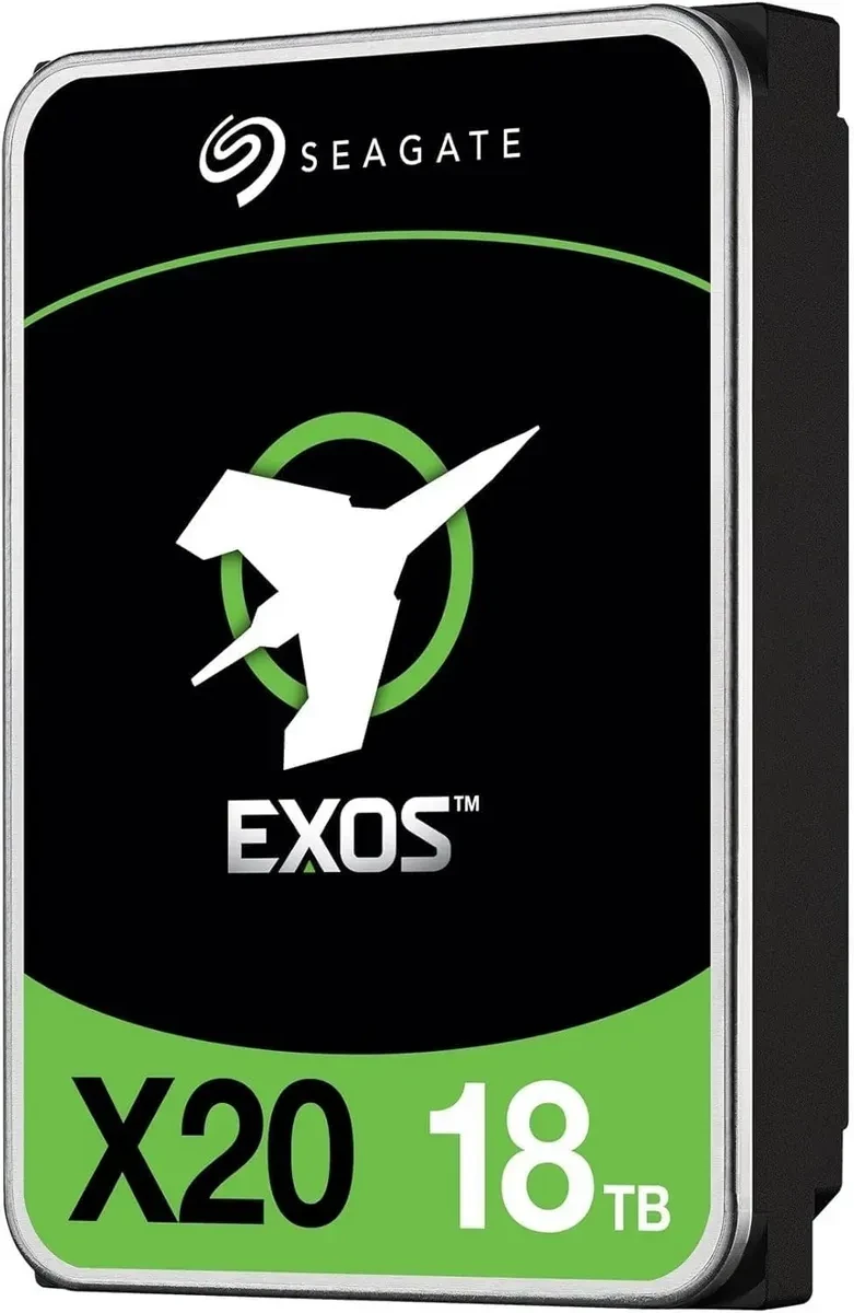 Накопитель Seagate Exos X20 3.5" 18TB SATA — 2
