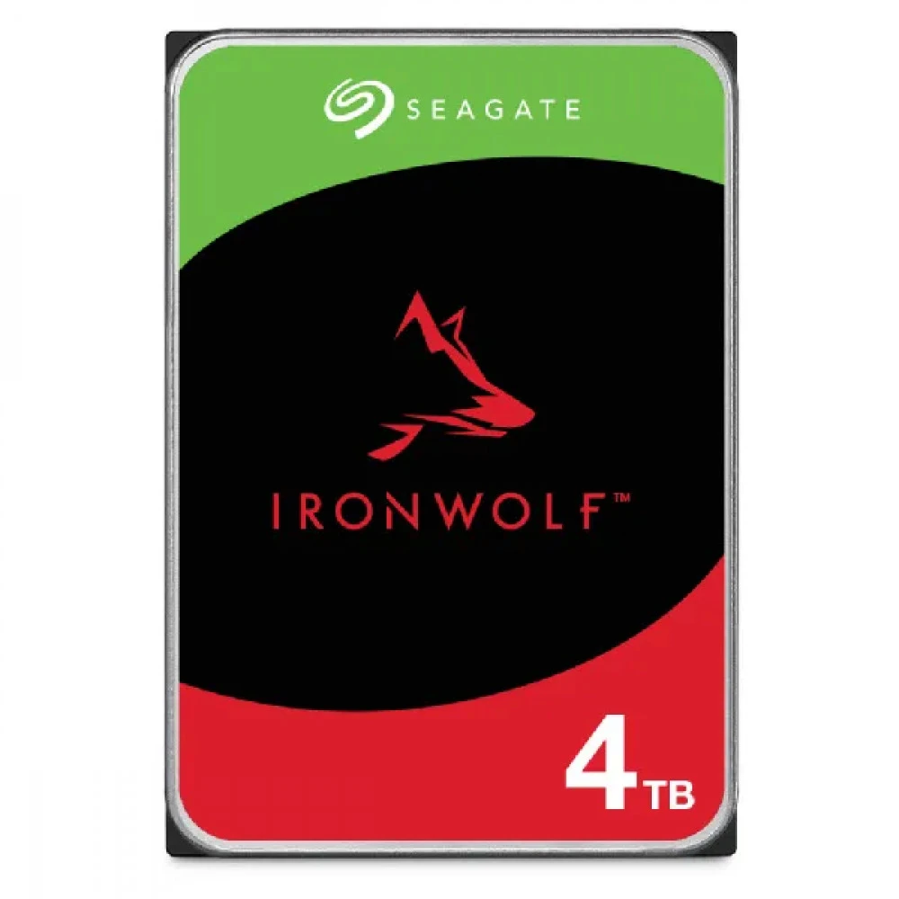 Накопитель SEAGATE IronWolf 4TB, 3.5", SATA — 3
