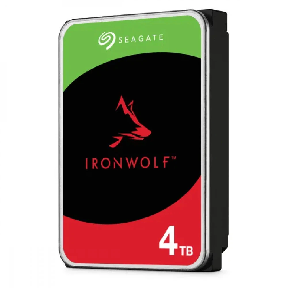 Накопитель SEAGATE IronWolf 4TB, 3.5", SATA — 4