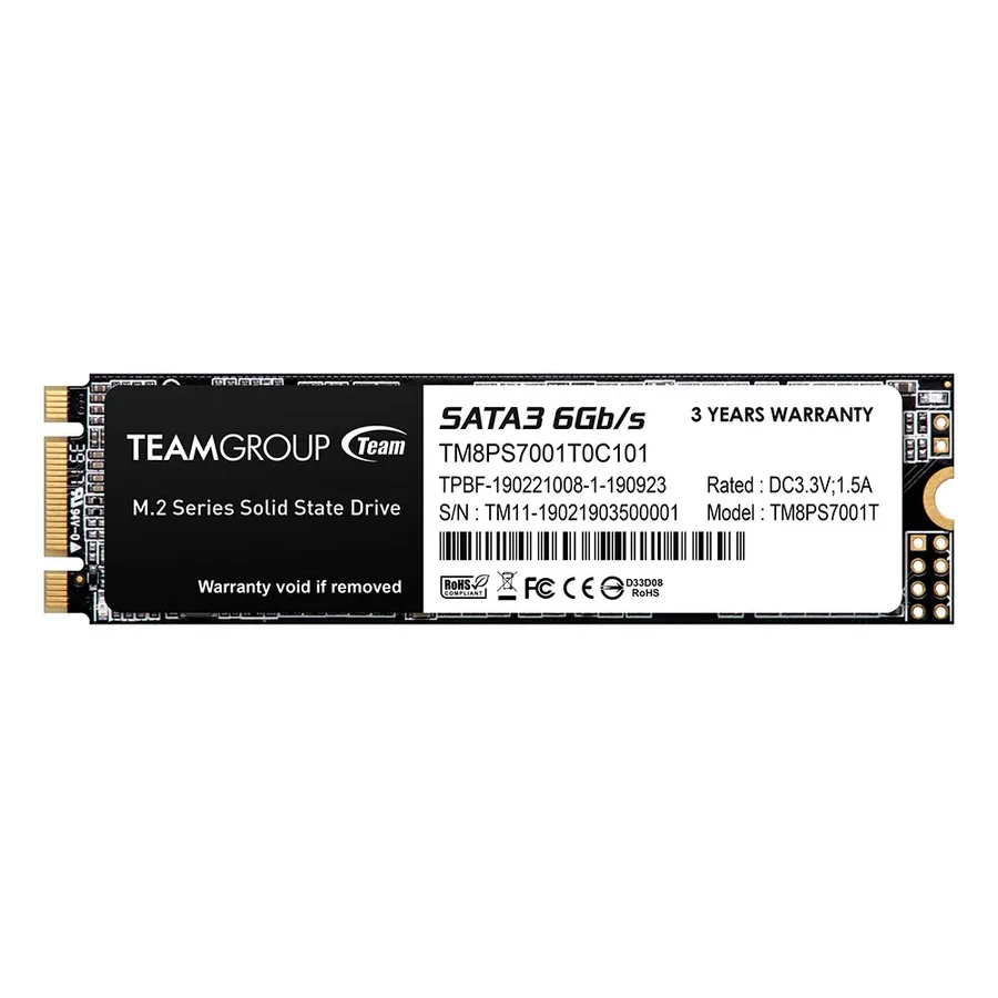 SSD накопитель SSD TeamGroup MS30 1000GB M.2 NVMe, R530MB/s