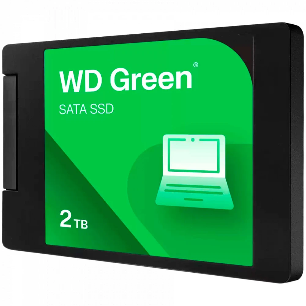 SSD накопитель SSD WD Green, 2TB, SATA, 2.5", 545MB/s — 3