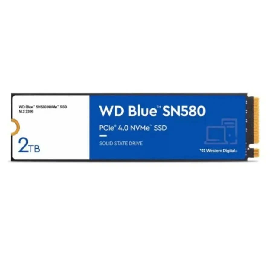 SSD накопитель SSD WD Blue SN5100, 2TB, M.2, NVMe PCIe Gen4, 7100MB/s