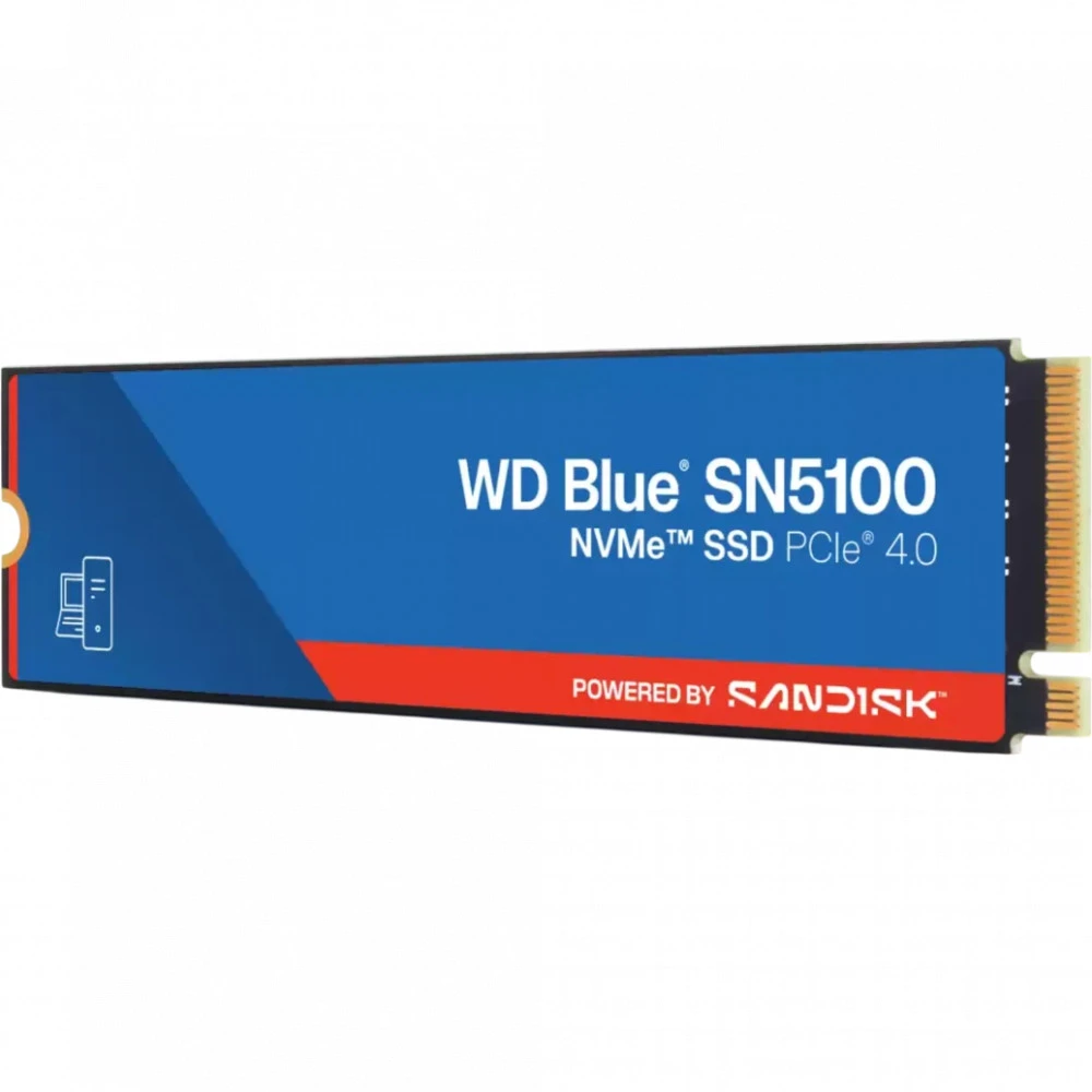 SSD накопитель SSD WD Blue SN5100, 2TB, M.2, NVMe PCIe Gen4, 7100MB/s — 3