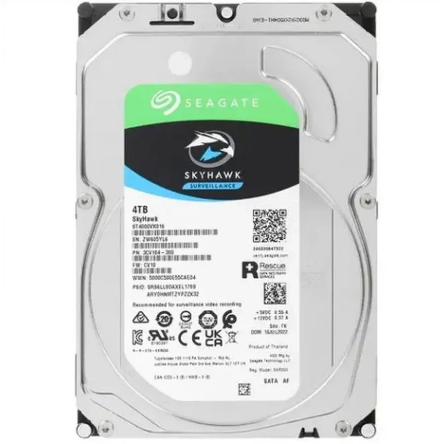 Жесткий диск Seagate SkyHawk Surveillance, 4TB, SATA 3 — 3
