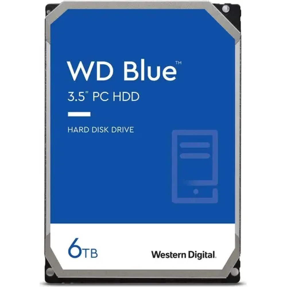 SSD накопитель Disk 6TB Western Digital Blue HDD, 5400rpm, 256MB — 5