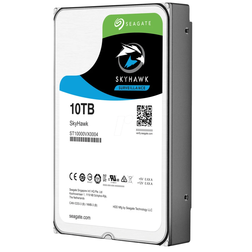 SSD накопитель HDD Seagate SkyHawk, 10TB, SATA, 3.5", 7200rpm — 2