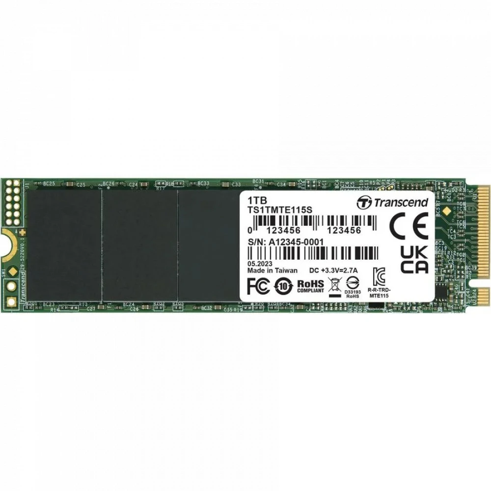SSD накопитель SSD Transcend, 1TB, M.2 NVMe