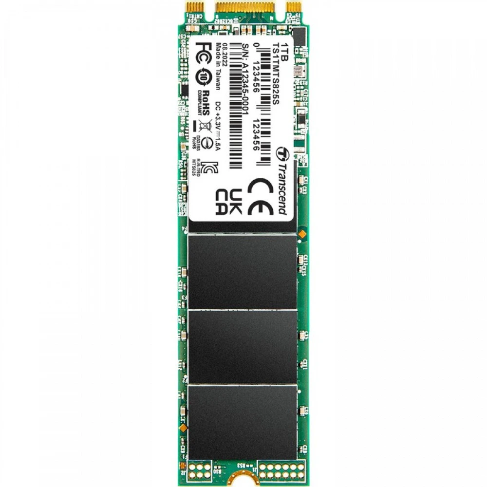 SSD накопитель SSD Transcend TS1TMTS825S 1TB, M.2 NVMe — 4