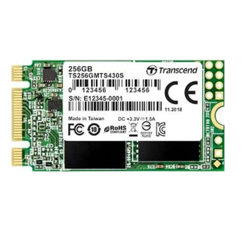 SSD накопитель SSD Transcend TS256GMTS430S 256GB, M.2 NVMe