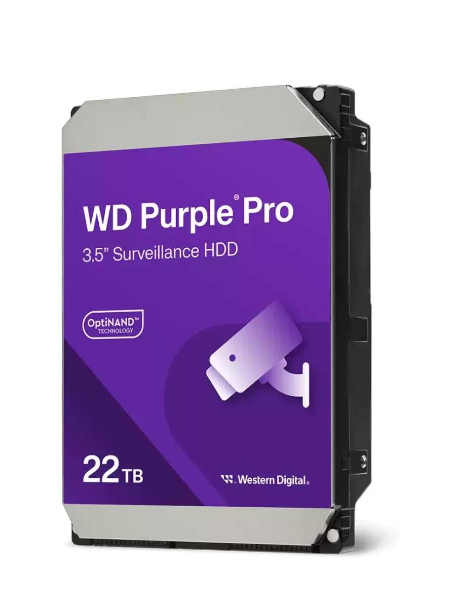Жёсткий диск Western Digital Purple Pro, 22TB, 3.5", SATA III, 7200rpm, 512MB — 3