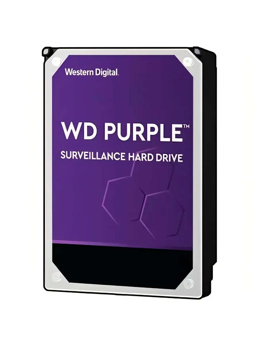 Жёсткий диск HDD 4 Tb SATA 6Gb/s Western Digital Purple WD44PURZ 3.5" 5400rpm 128Mb, CMR — 3