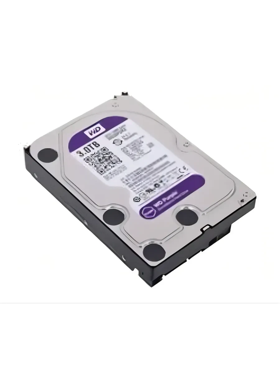 SSD накопитель HDD AV WD Purple (3.5'', 3TB, 128MB, 5400 RPM, SATA 6 Gb/s) — 2