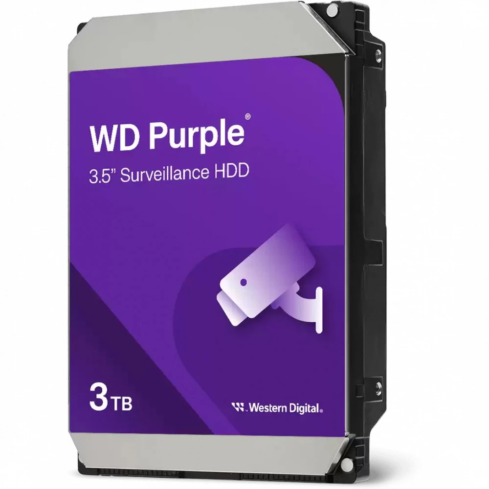 SSD накопитель HDD AV WD Purple (3.5'', 3TB, 128MB, 5400 RPM, SATA 6 Gb/s) — 4