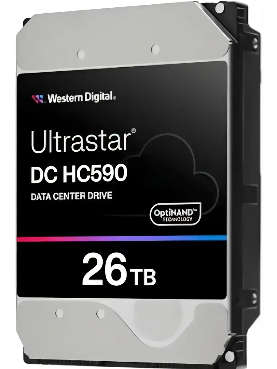 SSD накопитель HDD Server WD/HGST ULTRASTAR DC HC590 (3.5’’, 26TB, 512MB, 7200RPM, SATA 6Gb/s, 512E SE NP3) SKU: 0F65672