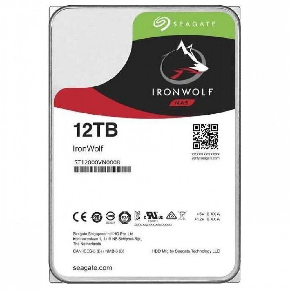 SSD накопитель SEAGATE HDD Ironwolf Guardian NAS (3.5''/12TB/SATA /rmp 7200) — 3