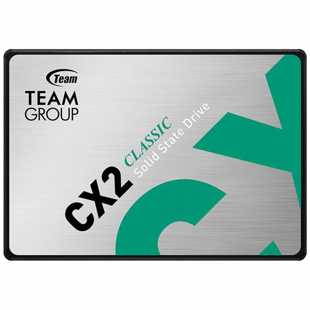 SSD TeamGroup CX2 1TB, 2.5" SATA III, 3D TLC, 540/490 МБ/с — 2