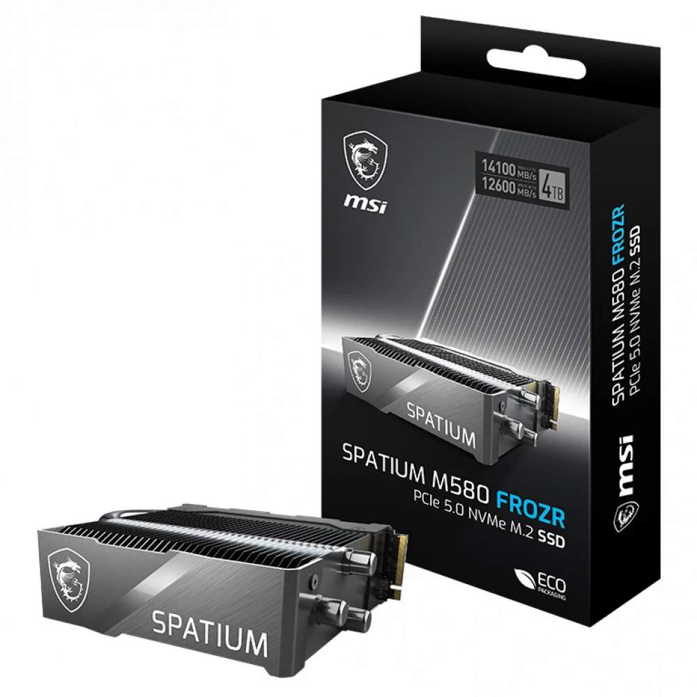 SSD накопитель SSD MSI SPATIUM M580, 4TB, PCIe 5.0 NVMe — 2