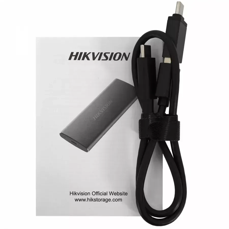 SSD USB 1TB Hikvision HS-ESSD-T200N, чёрный — 3