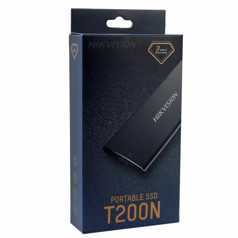 SSD USB 1TB Hikvision HS-ESSD-T200N, чёрный — 4