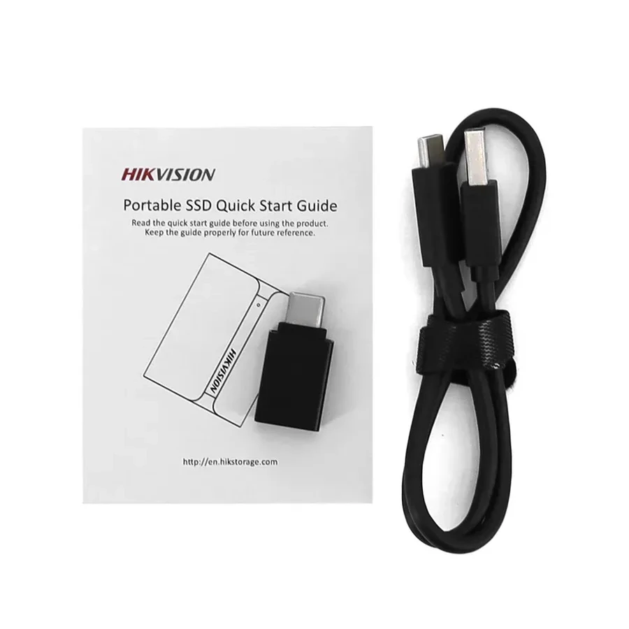 SSD USB 1TB Hikvision HS-ESSD-T300S, чёрный — 3