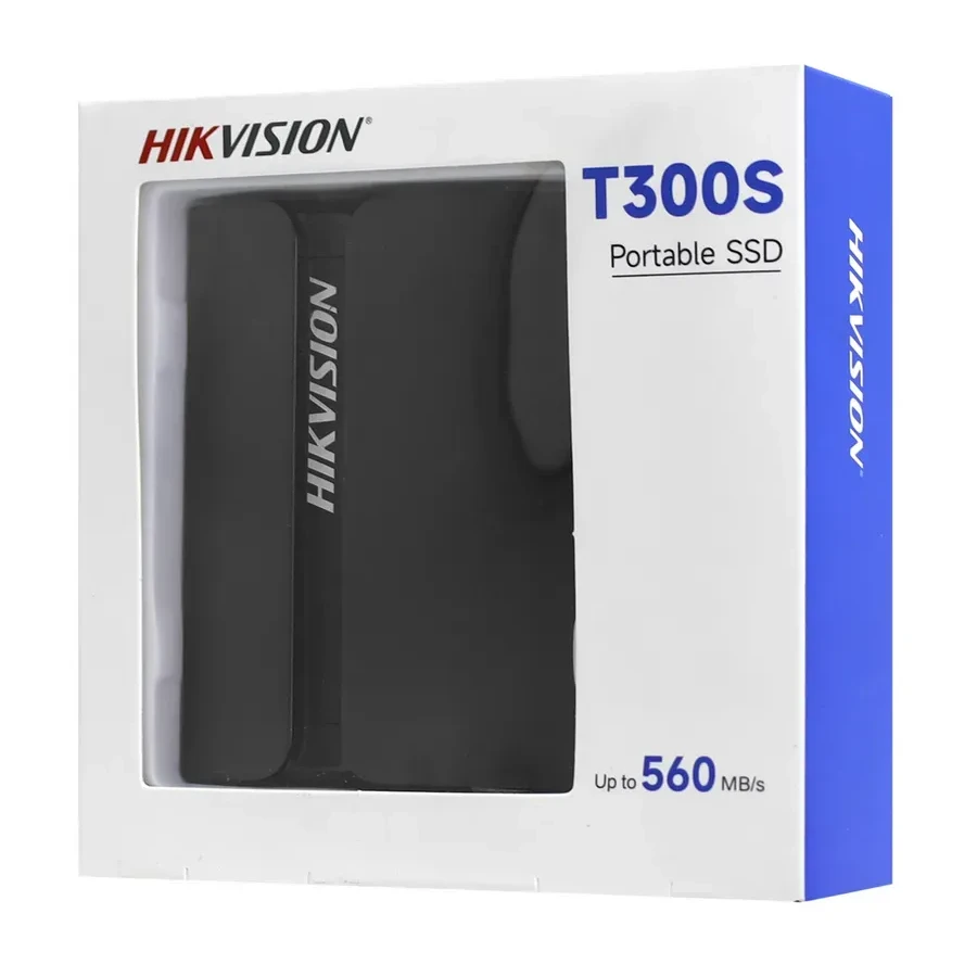 SSD USB 1TB Hikvision HS-ESSD-T300S, чёрный — 4