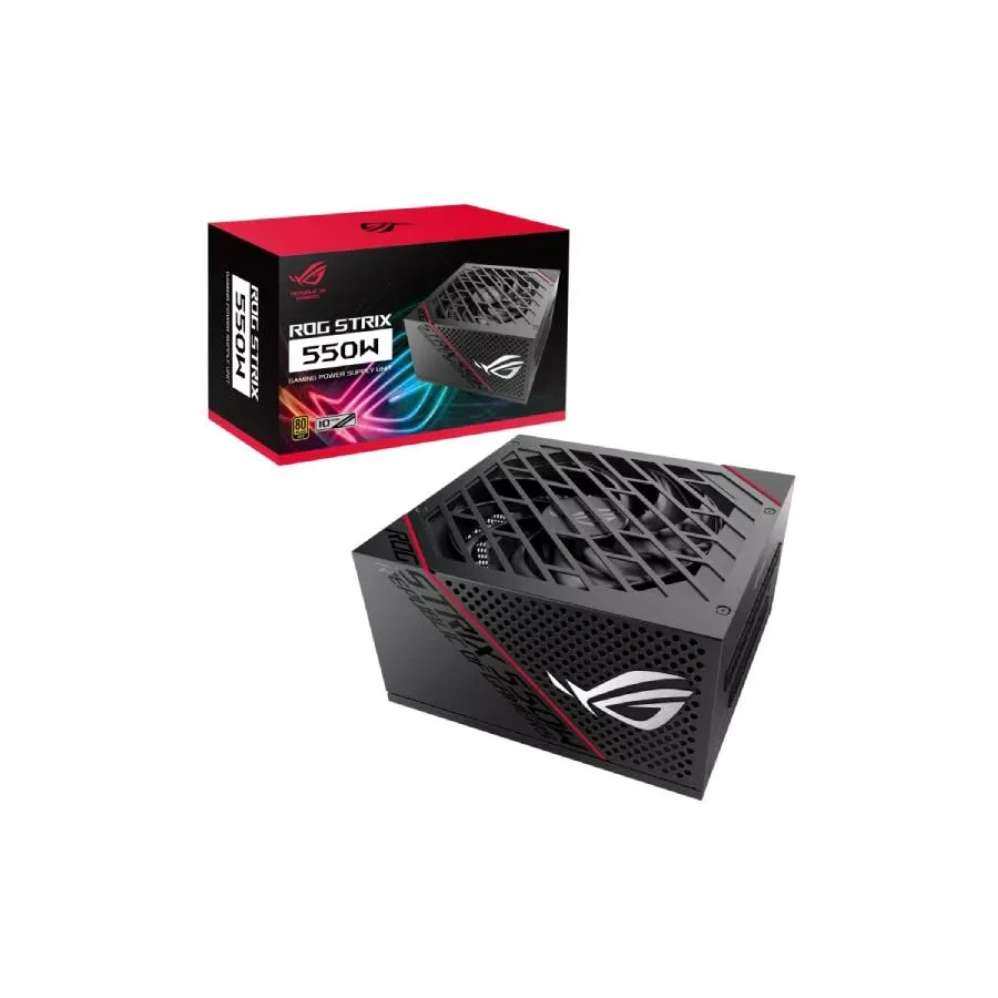 Блок питания ASUS ROG Strix 550G, 550 Вт, 80 PLUS Gold, полностью модульный