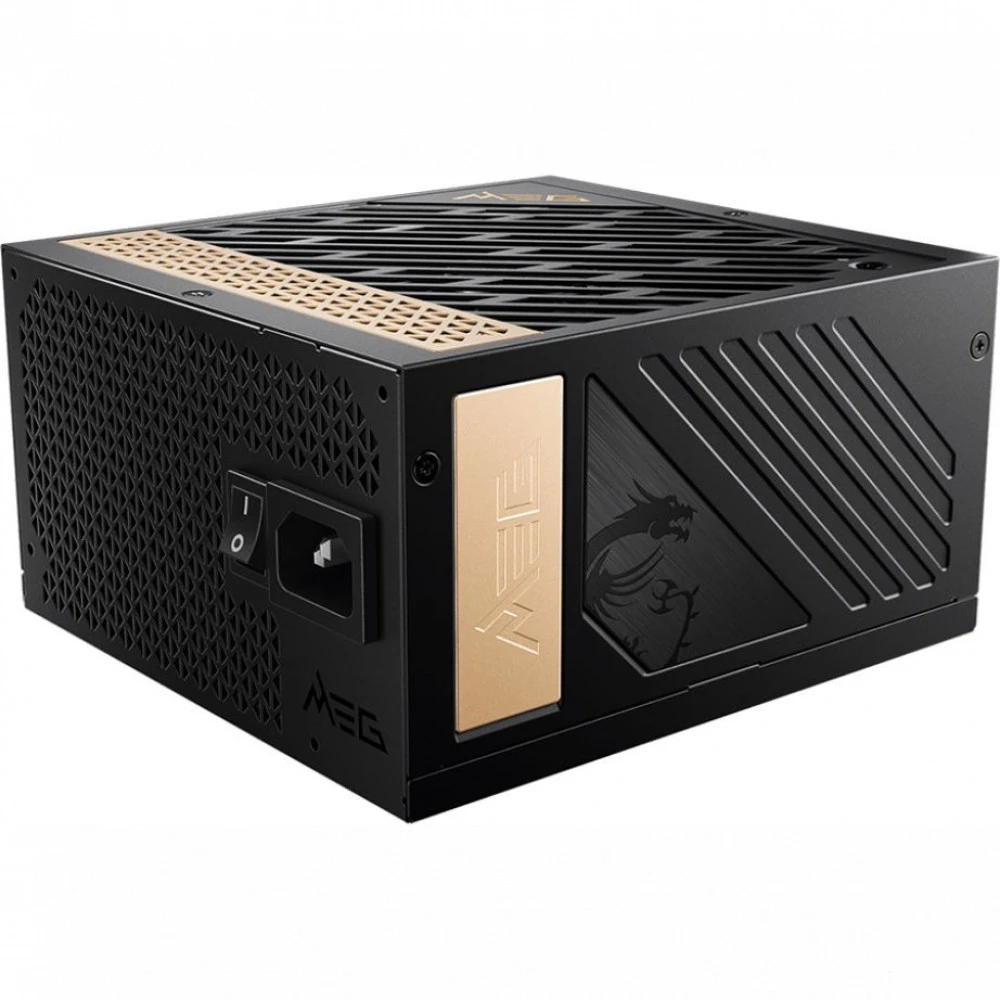 Блок питания MSI MEG Ai1300P PCIE5, 1300W, 80+ PLATINUM, модульный — 3