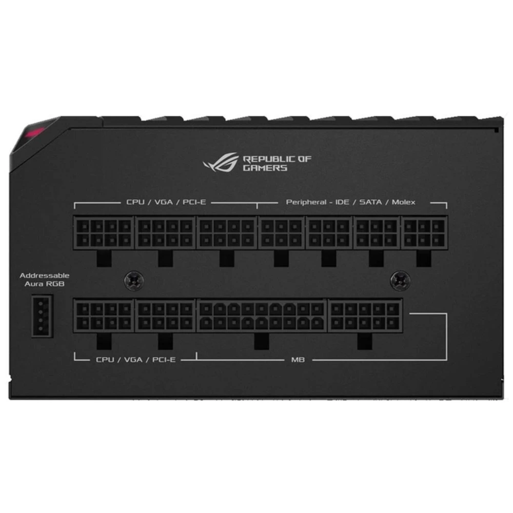 Блок питания ASUS ROG THOR 850P, 850W, 80+ Platinum — 5