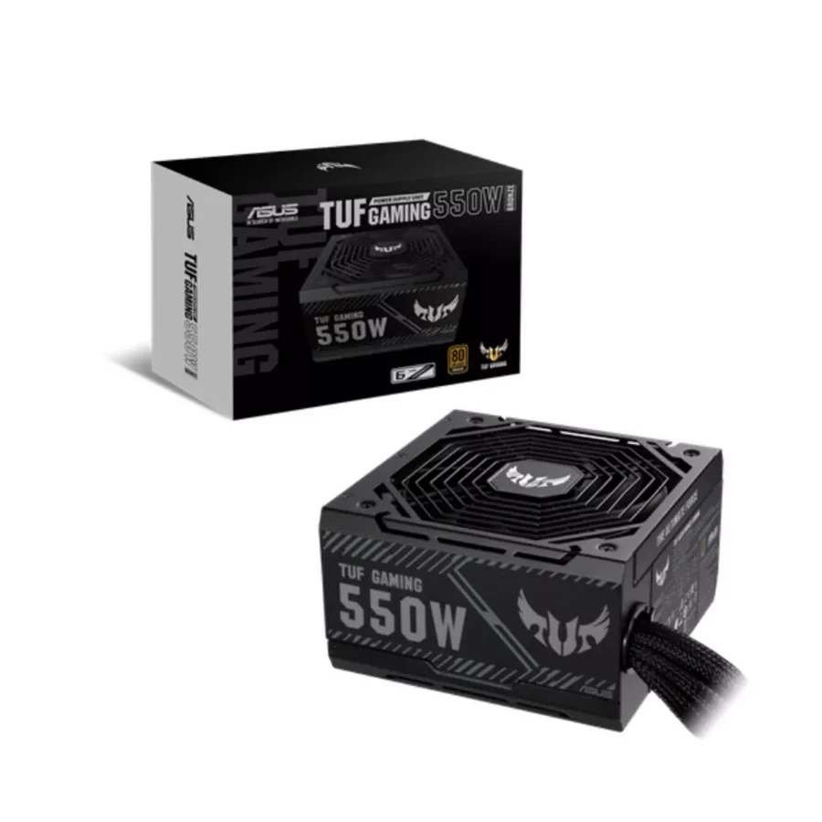 Блок питания ASUS TUF GAMING 550B, 80+ Bronze, неполный