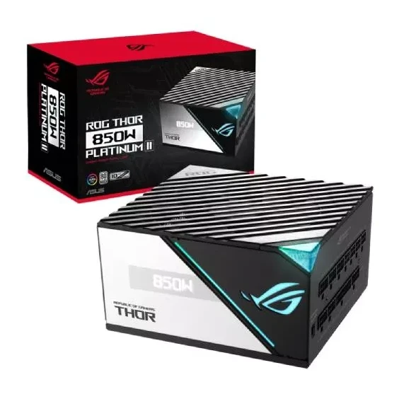 Блок питания ASUS ROG THOR 850P2, 850W, 80+ Platinum