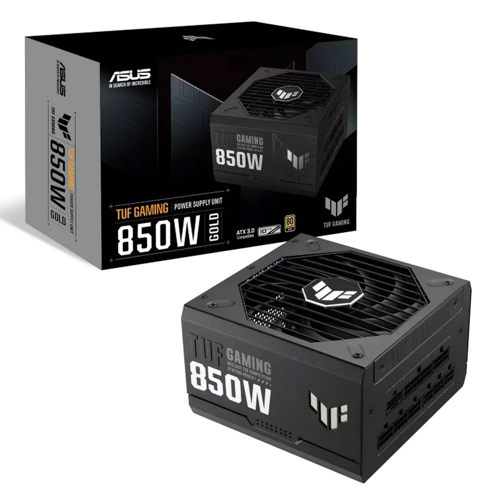 Блок питания ASUS TUF GAMING 850G, 850W, 80+ Gold