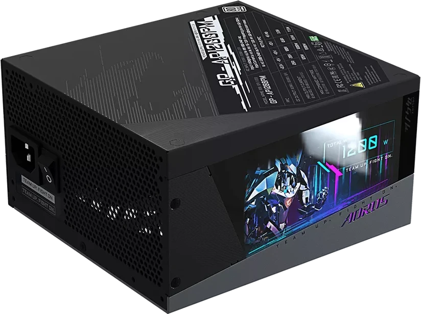 Блок питания Gigabyte AORUS P1200W, 80+ Platinum, модульный — 2