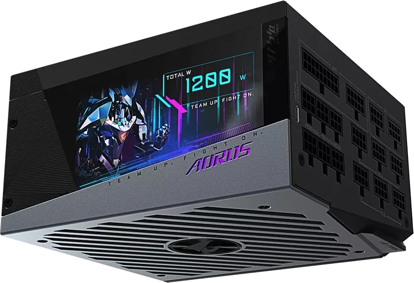 Блок питания Gigabyte AORUS P1200W, 80+ Platinum, модульный — 3