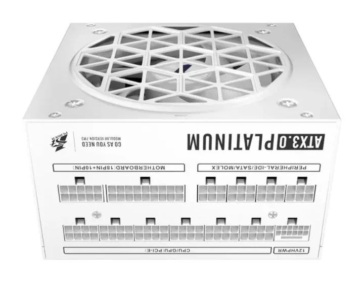 Блок питания 1STPLAYER NGDP 1000W, Platinum, белый — 3