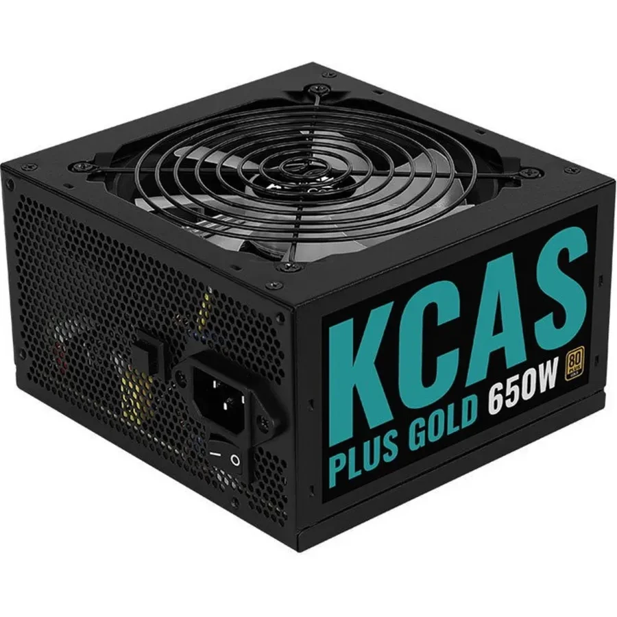 Блок питания Aerocool KCAS PLUS GOLD, 650W, ATX, Gold, RGB — 2