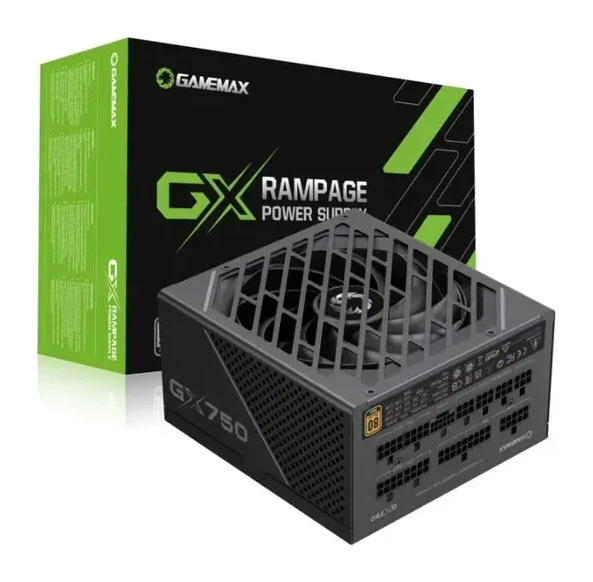 Блок питания Gamemax GX-750 PRO, 750W, ATX 3.1, Gold