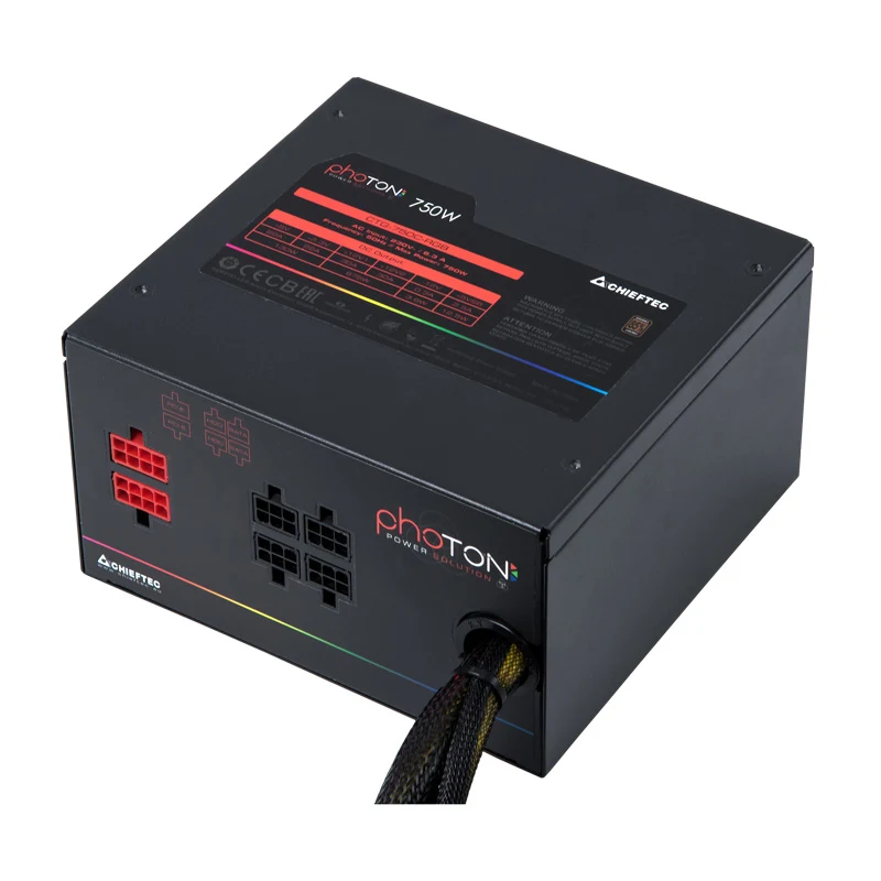 Блок питания Chieftec Photon CTG-750C, 750W, RGB — 4