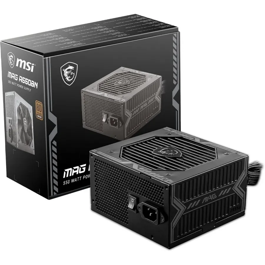 Блок питания MSI MAG A750BN, 750W, 80+ Bronze, PCIe5 — 2