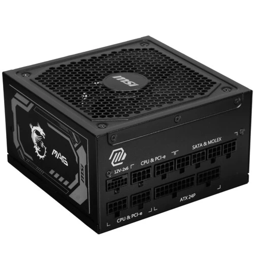 Блок питания MSI MAG A1000GL, 1000W, 80+ Gold, модульный — 4